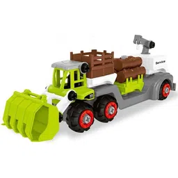 nijek store Friction Powered 3 in 1 Farm Truck with Screwdriver for Kids Boys Assembly Toy-picture-25