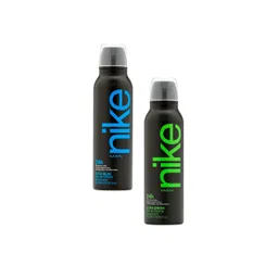nike fragrances Nike Men Set of 2 Green & Blue Eau de Toilette Deodorants - 200 ml Each-picture-32