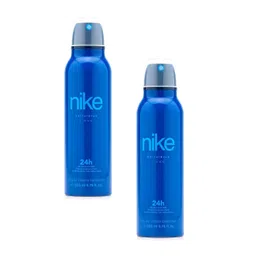 nike fragrances Nike Men Set of 2 Viral Blue Long Lasting Eau De Toilette Deodorant - 200 ml each-picture-33