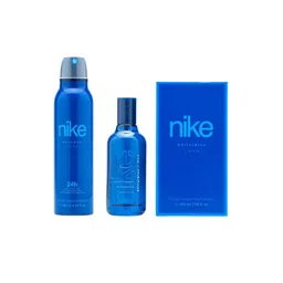 nike fragrances Nike Men Set Of ViralBlue Deodorant 200ml & Eau de Toilette 100ml-picture-35