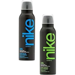 Nike Men Ultra Blue & Ultra Green Deodorant Spray (Pack of 2) - 200ml Each | Fresh, Long-Lasting Fragrance for Active Men-picture-38
