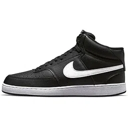 nike Mens Court Vision Mid Nn Black/White-Black Sneaker - 6 UK (7 US) (DN3577-001)-picture-45