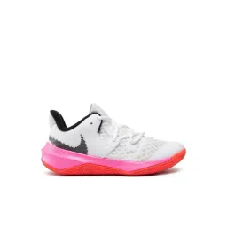 Nike Men's Unisex HyperSpeed OLY White, Black & Pink Indoor Court Shoes-picture-30