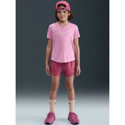 Nike One Older Kids Girls Dri-FIT High-Waisted Woven Training Shorts-picture-54