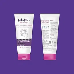 NikoMom Diaper Rash Cream 100g | Prevents & Relieves Diaper Rash With Pro-Vitamin B5, Cow Ghee & Oat Kernel Oil | Clinically Proven Skin Barrier Protection | Paraben-Free, Hypoallergenic |-picture-23