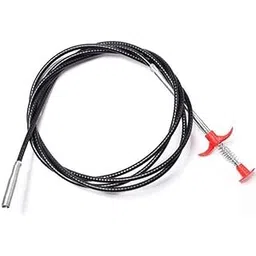 NIKZOL Stainless Steel Drain Pipe Cleaning Spring Stick,Hair Catching Pipe Cleaning Claw Wire,Sink Stick Sewer Sink Tub Dredge Remover,Spring Drain Basin Cleaner Tool(160 Cm) (1)-picture-27