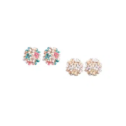 Nilu's Collection Contemporary Studs Earrings-picture-30