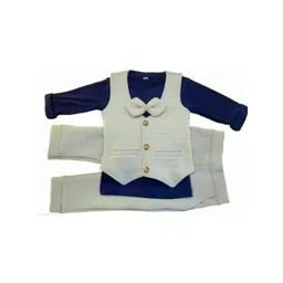 Ninas Boys Long Sleeves Shirt With Trousers & Waistcoat-picture-14