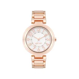 Nine West NW-1892SVRG Analog Watch for Women-image-8