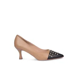 Nine West Women's Beige Stiletto Pumps-picture-32