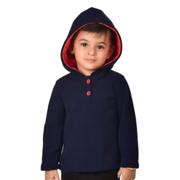 Nino Bambino Kids Hooded Cotton Sweatshirt-picture-29