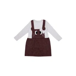 Nino Bambino Kids Multicolor Organic Cotton Printed Dungaree-picture-29