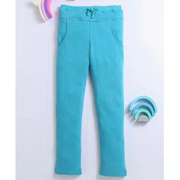 Nino Bambino Organic Cotton Knit Solid Pant - Blue-picture-20