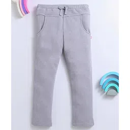 Nino Bambino Organic Cotton Knit Solid Pant - Grey-picture-25