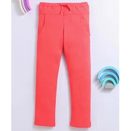 Nino Bambino Organic Cotton Knit Solid Pant - Orange-picture-10