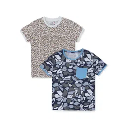 Nino Togs Boys 2 Printed Bio Finish Pockets T-shirt-picture-14