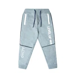 Nino Togs Boys Printed Cotton Mid-Rise Joggers-picture-13