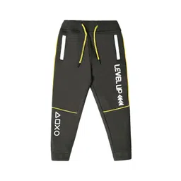 Nino Togs Boys Printed Cotton Mid-Rise Joggers-picture-14