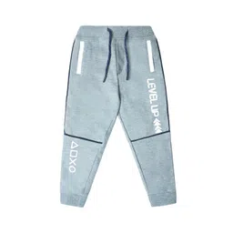 Nino Togs Boys Printed Cotton Mid-Rise Joggers-picture-17