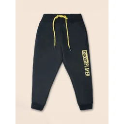 Nino Togs Boys Printed Cotton Mid-Rise Joggers-picture-10