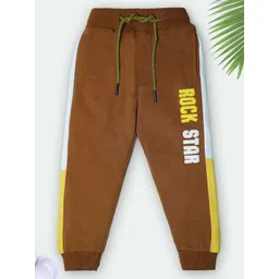 Nino Togs Boys Printed Cotton Mid-Rise Joggers-picture-20