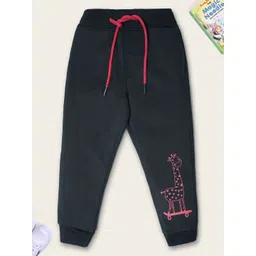 Nino Togs Boys Printed Pure Cotton Mid-Rise Joggers-picture-31