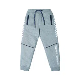 Nino Togs Boys Printed Pure Cotton Mid-Rise Joggers-picture-34