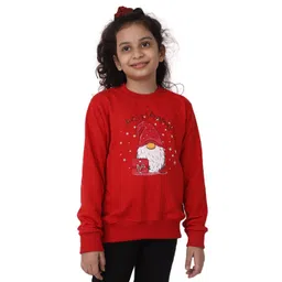Ninos Dreams Girls Conversational Printed Sweatshirt-picture-15