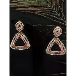 NIPSTec Rose Gold Alloy Earrings-picture-34