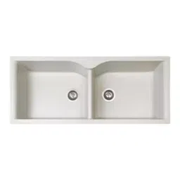 Nirali Archpro 45x20 Inch Granite SS Double Bowl Kitchen Sink-picture-44