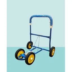 nirjala steel company Foldable Baby Cradle Jhula Palna For New Born (BLUE)-picture-18