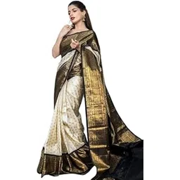 nirlabh Women's Banarasi Silk Saree-picture-33