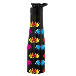 Nirlon Black Stainless Steel Others UV_FB Tall Bell Black Lotus-picture-20