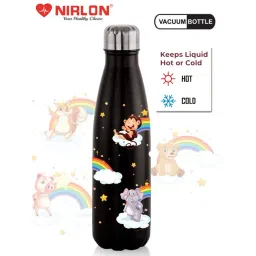 Nirlon Black Stainless Steel Others UV_VB Black Cola Kidstale 500ml image 4