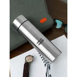 Nirlon Jeet Silver Stainless Steel Single Wall Water Bottle (1000ml)-picture-14