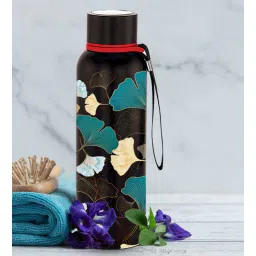 nirlon Leo Fossil Insulated 750 ml Black Stainless Steel Water Bottle-picture-11