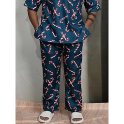 NIRMAL ONLINE Candy Cane Digital Printed Lounge Pant-picture-41