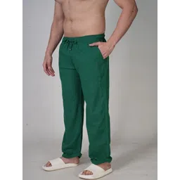 nirmal online NIRMAL Cotton Mid-Rise Straight Lounge Pants-picture-35