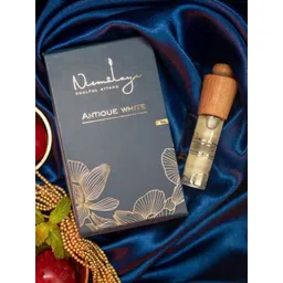 Nirmalaya Antique White Long-Lasting Attar - 8ml-image-13