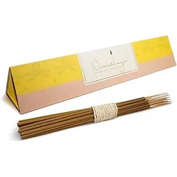 Nirmalaya Premium Jasmine Incense Sticks | Pack of 40 Sticks | 100% Natural & Charcoal-Free | Luxury, Hancrafted Organic Agarbatti for Pooja, Meditation, Yoga and Aromatherapy-picture-11