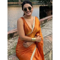 Nirmohi Fashion Embroidered Pure Chiffon Saree-picture-42