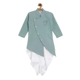 NIRVAAN Boys Regular Pure Cotton Kurta with Dhoti Pants-picture-41