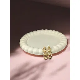 Niska Gold-Plated Contemporary Studs-picture-42