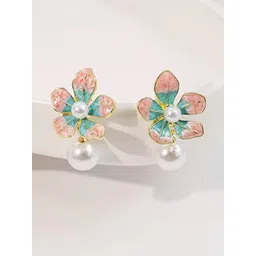 Nitant Women Alloy Artificial Stones Contemporary Earrings-picture-19