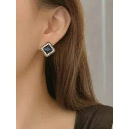 Nitant Women Alloy Artificial Stones Contemporary Earrings-picture-21