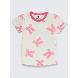 Nite Flite Girls Multicolor Printed Cotton Regular Fit Nightsuits-picture-39