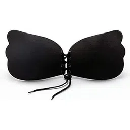 nitevo Invisible Bra Silicone Gel Self-Adhesive Stick On Push Up Bra Strapless Women's Bra, Padded Strapless Bra (Multi-Colored : Free Size) Multicolour-picture-13