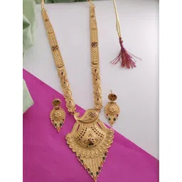 niva fashion Gold-Plated Brass Jewellery Set-picture-32