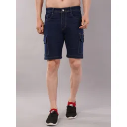 NIVASU Men Denim Cargo Shorts-picture-29