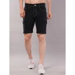 NIVASU Men Denim Cargo Shorts-picture-34